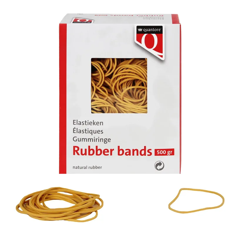 Elastiek quantore 16 60x1.5x1mm 500gr | 10 stuks by Quantore – product photo