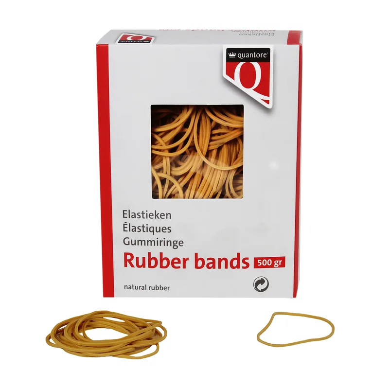 Elastiek quantore 19 90x1.5x1mm 500gr | 10 stuks by Quantore – product photo