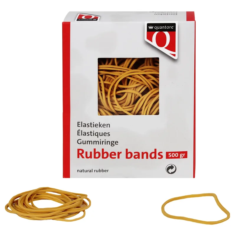 Elastiek quantore 22 100x1.5x1mm 500 gr | 10 stuks by Quantore – product photo