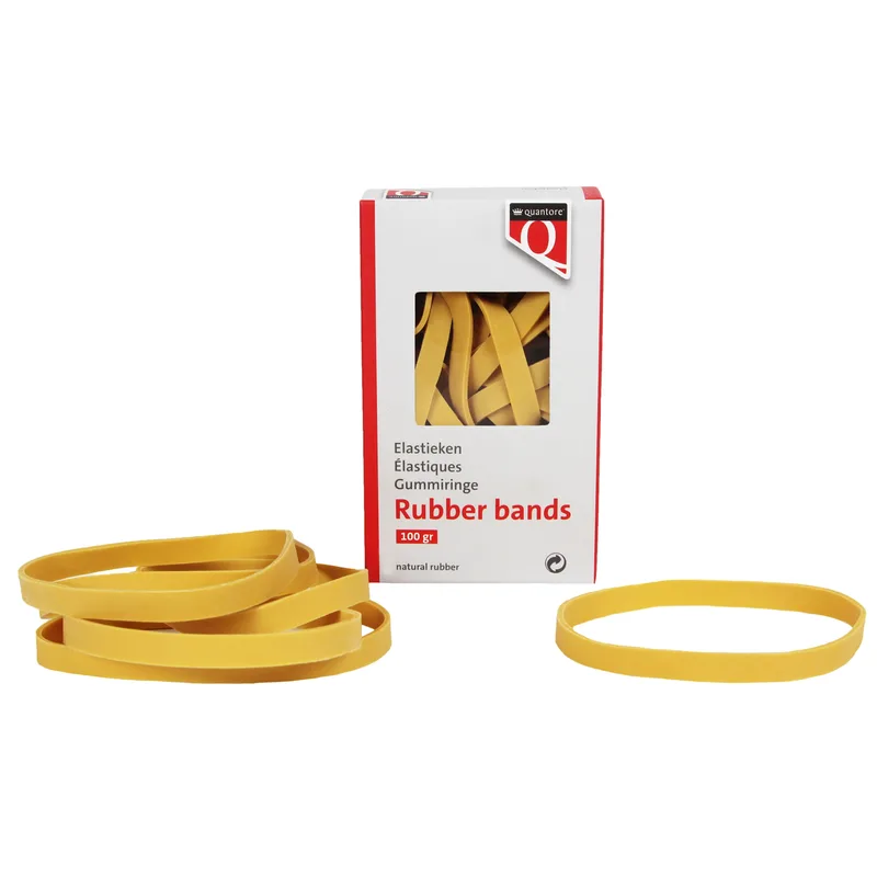 Elastiek quantore 77 120x7.5x1mm 100gr | 80 stuks van Quantore – productfoto