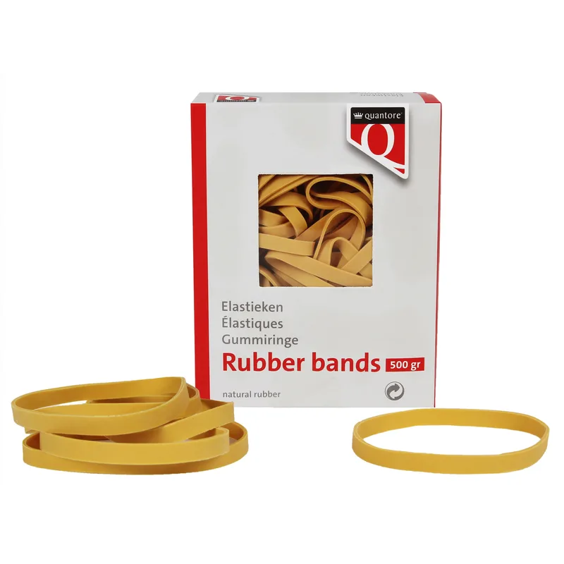 Elastiek quantore 77 120x7.5x1mm 500gr | 10 stuks van Quantore – productfoto