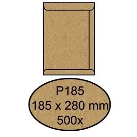Envelop quantore akte p185 185x280 90g bruinkraft by Quantore – product photo