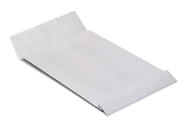 Envelop Quantore monsterzak 262x371x38mm zelfklevend wit 125 stuks by Quantore – product photo