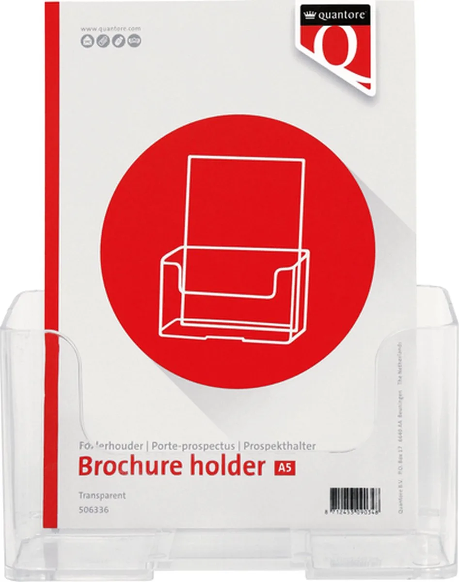Folderhouder quantore a5 de Quantore en Transparent – photo produit
