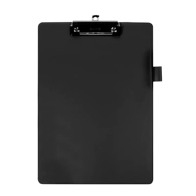 Klembord quantore a4 stnd zw 100mm klem/penlus by Quantore – product photo