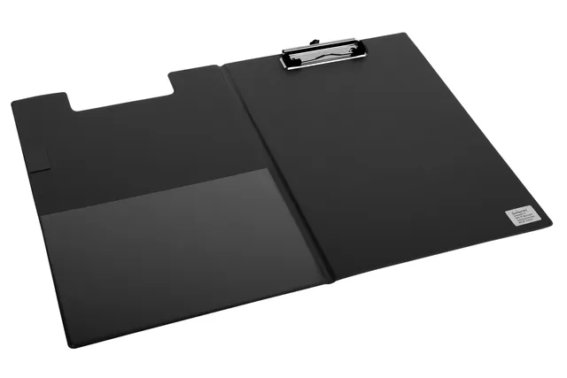 Klembordmap Quantore A4 staand zwart met 100mm klem + penlus by Quantore – product photo