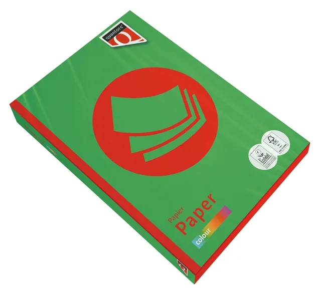 Kopieerpapier Quantore Colour A4 120gr grasgroen 250 vel by Quantore – product photo