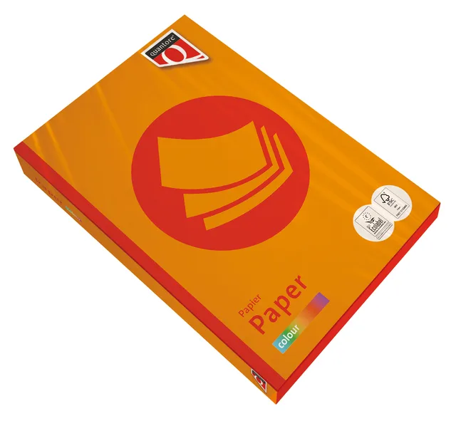 Kopieerpapier Quantore Colour A4 160gr oranje 250 vel by Quantore – product photo