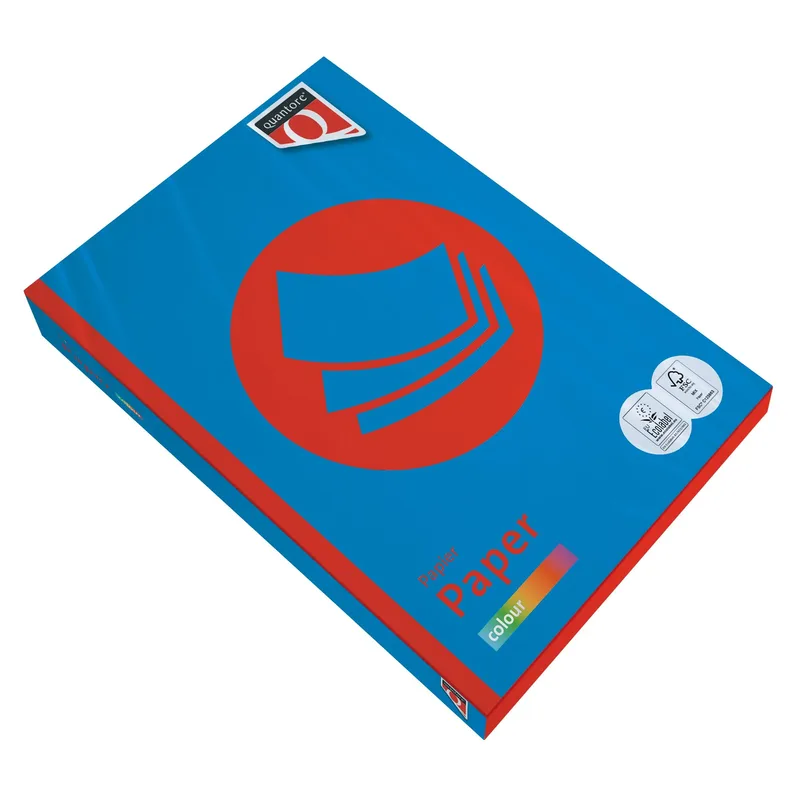 Kopieerpapier quantore colour a4 80gr diepblauw by Quantore – product photo