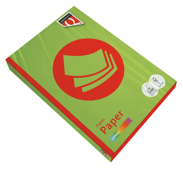 Kopieerpapier Quantore Colour A4 80gr helgroen 500 vel by Quantore – product photo