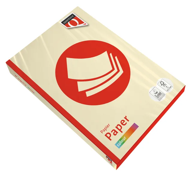 Kopieerpapier Quantore Colour A4 80gr ivoor 500 vel by Quantore – product photo