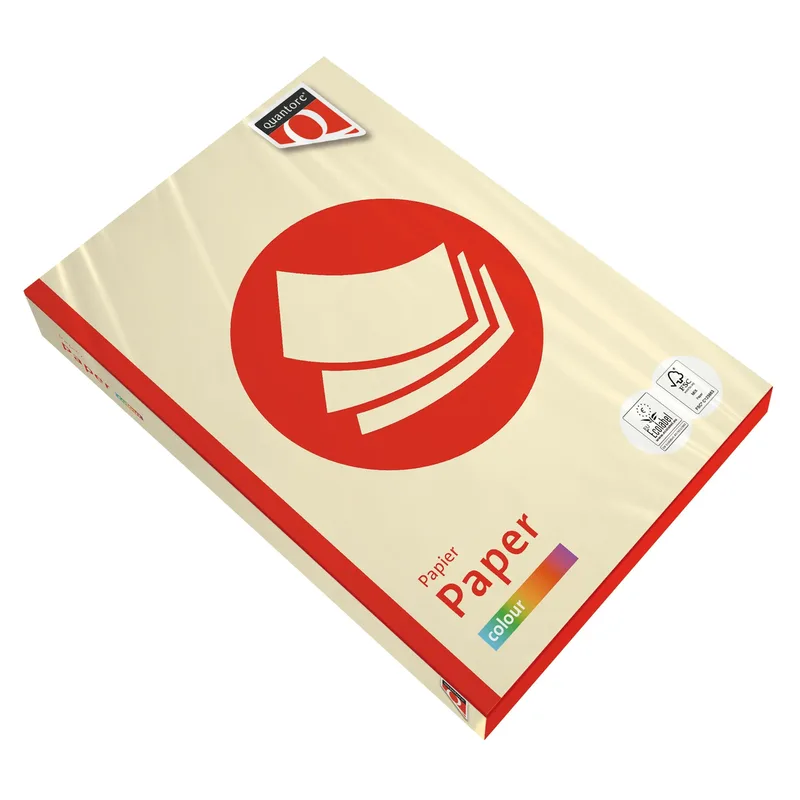 Kopieerpapier quantore colour a4 80gr ivoor från Quantore – produktbild