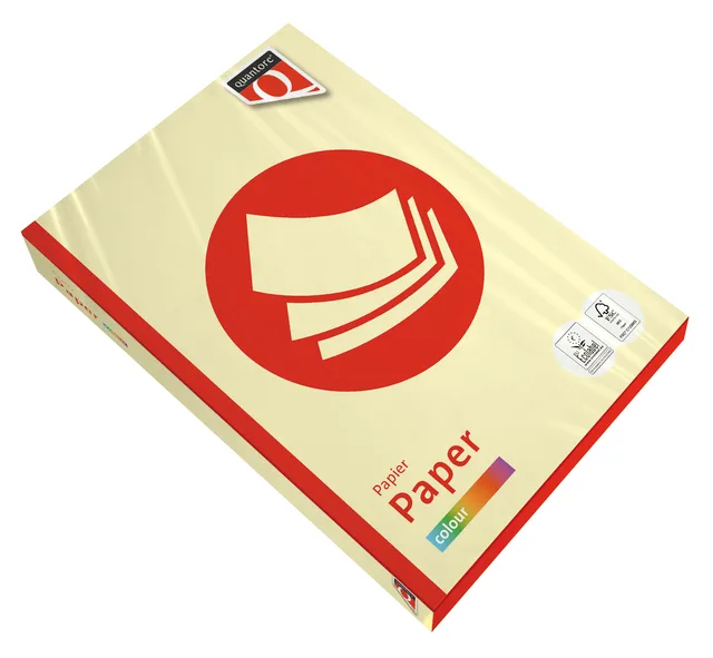 Kopieerpapier Quantore Colour A4 80gr kanariegeel 500 vel by Quantore – product photo