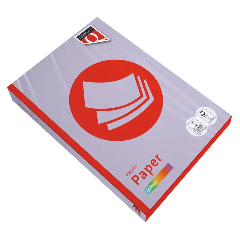Kopieerpapier quantore colour a4 80gr lila by Quantore – product photo