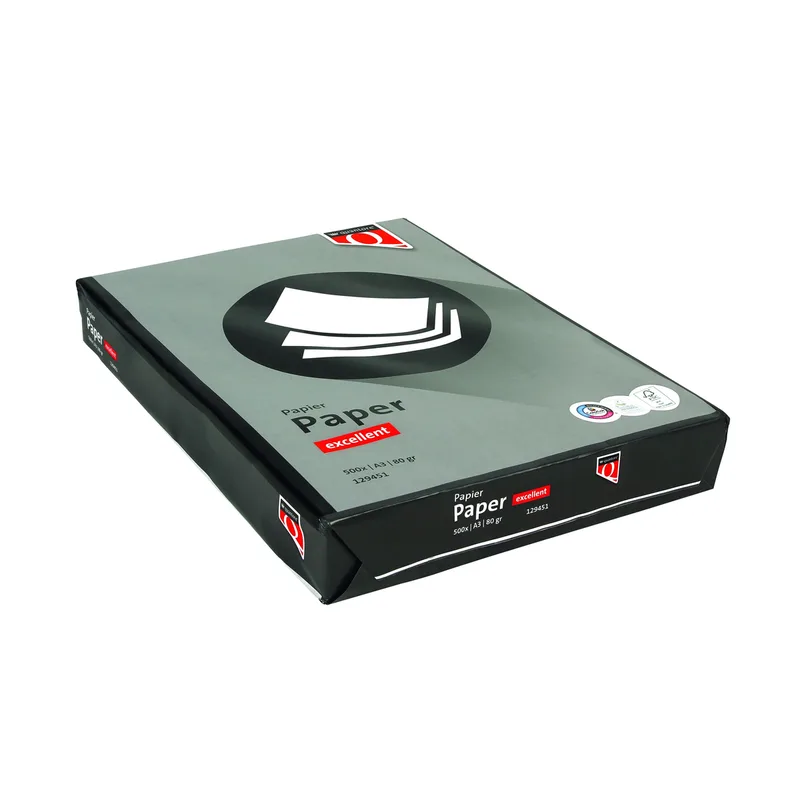 Kopieerpapier quantore excellent a3 80gr wt | 5 stuks by Quantore – product photo