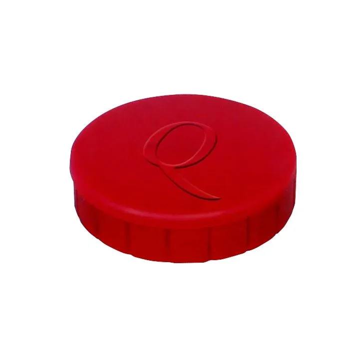 Magneet quantore 20mm 300gr rood 10 stuks by Quantore – product photo