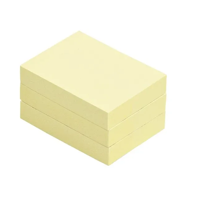 Memoblok quantore 38x51mm geel 3 stuks by Quantore – product photo