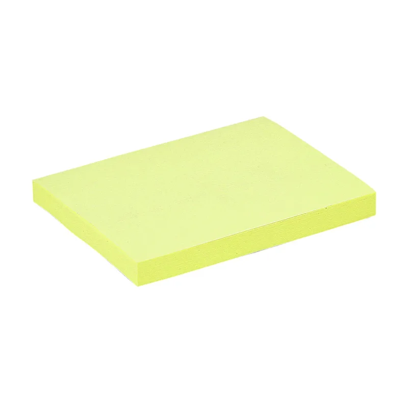 Memoblok quantore 76x101mm geel | 6 stuks van Quantore – productfoto