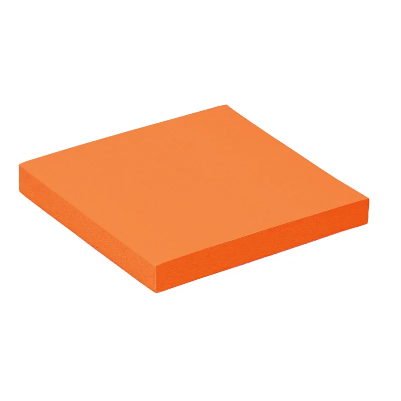 Memoblok quantore 76x76mm neon oranje | 6 stuks de Quantore – photo produit