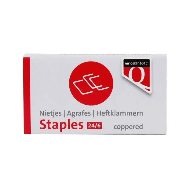 Nieten quantore 24/6 verkoperd | 250 stuks by Quantore – product photo