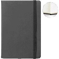 Notitieboek quantore a5 lijn 192blz 80gr zwart | 3 stuks van Quantore – productfoto