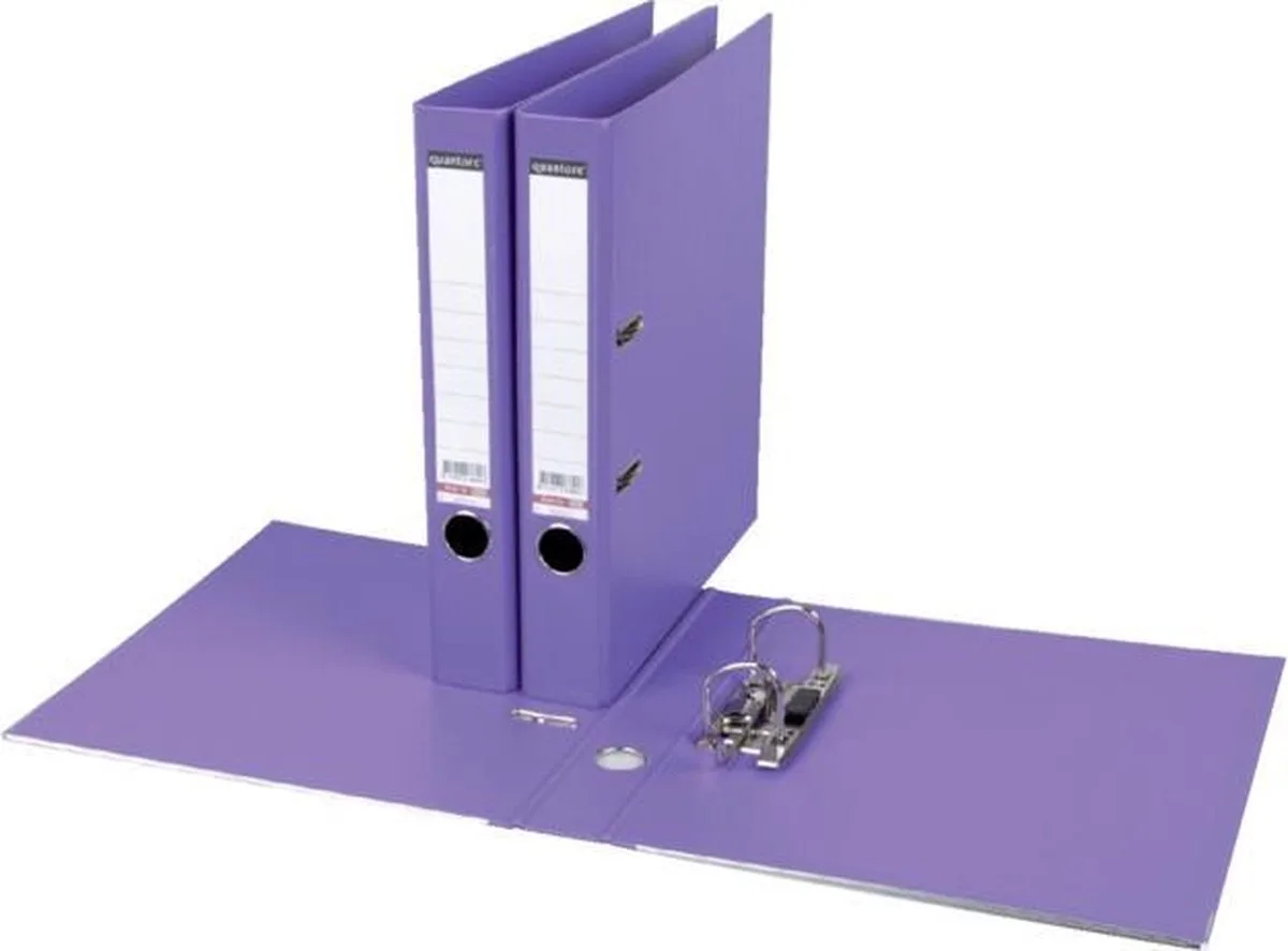 Ordner A4 Smal PP by Quantore in Purple – product photo