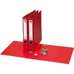 Ordner quantore a4 50mm pp rood | 10 stuks by Quantore – product photo
