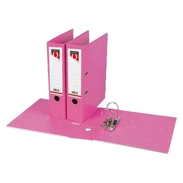 Ordner quantore a4 80mm pp roze | 10 stuks by Quantore – product photo