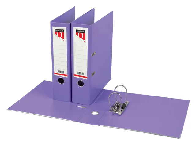 Ordner Quantore A4 80mm PP violet van Quantore – productfoto