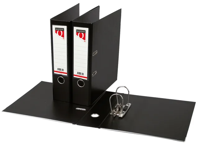 Ordner Quantore A4 80mm PP zwart by Quantore – product photo