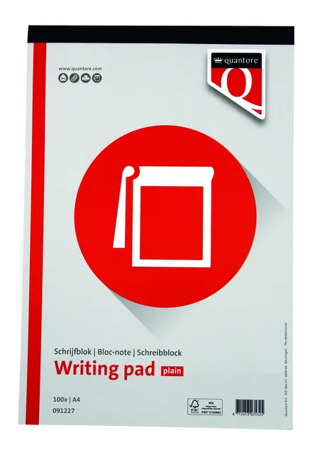 Schrijfblok Quantore A4 blanco by Quantore – product photo