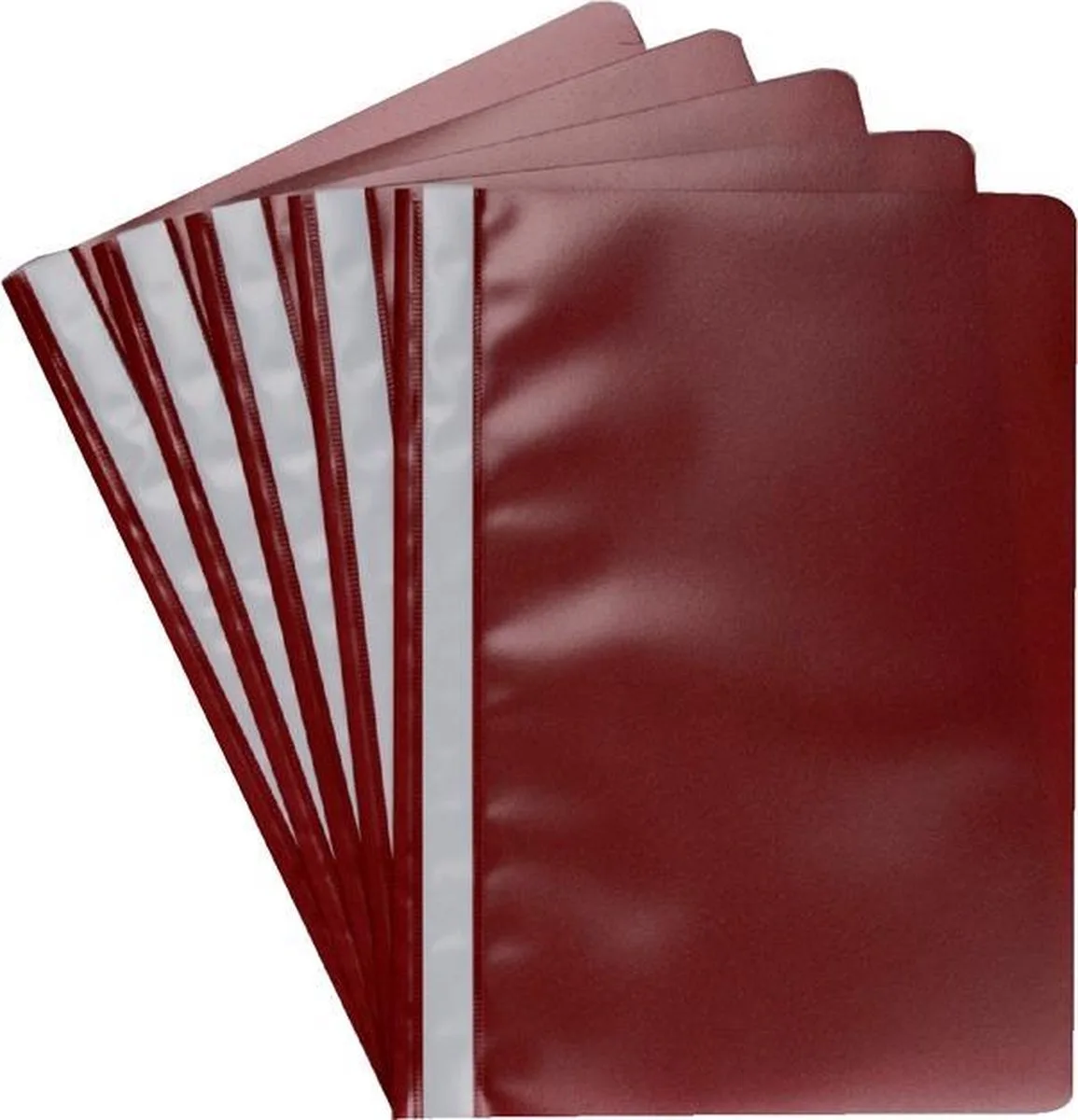 Snelhechter Quantore A4 PP - set 100 stuks de Quantore en Rouge – photo produit