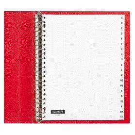 Tabblad quantore 23rings pp a-z wt | 10 stuks by Quantore – product photo