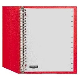 Tabblad quantore a4 23rings pp jan-dec grijs | 10 stuks by Quantore – product photo