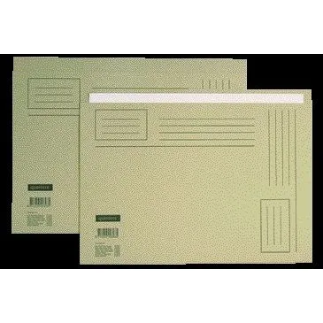 Vouwmap quantore a4 ongelijke zijde 320gr grijs | 10 stuks by Quantore – product photo