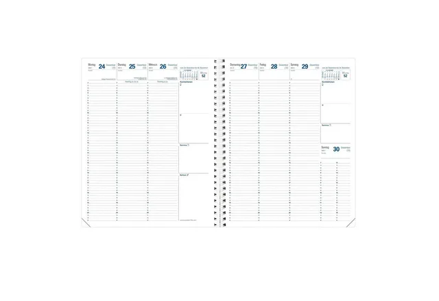 Taschenkalender EUREQUART Einlage S DE 2027