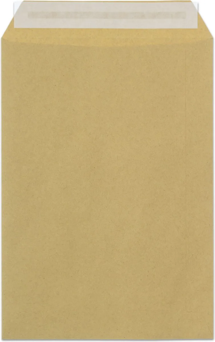 akte envelop - 162x229mm - C5 - met plakstrip - 500 stuks de Raadhuis en Kraft – photo produit