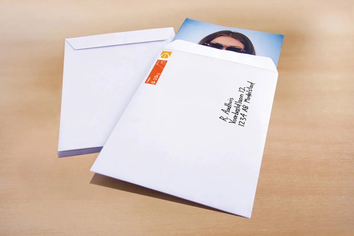 akte envelop - 220x312mm - EA4 - gegomd - 250 stuks fra Raadhuis i Hvid – produktbillede