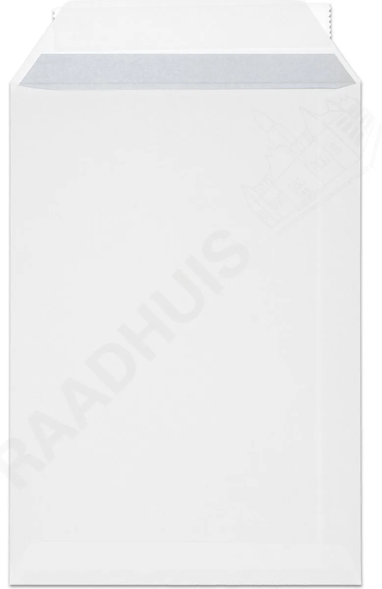 akte envelop C5 - 162x229mm - gegomd - 10 stuks von Raadhuis in Weiß – Produktfoto