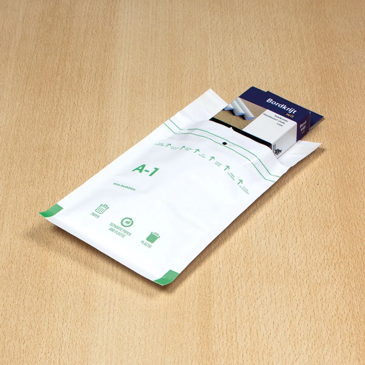 luchtkussenenvelop - 120x175mm - A11 - met plakstrip - 5 stuks fra Raadhuis i Hvid – produktbillede