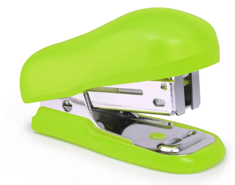 Heftgerät Bug Mini, Heftleistung: 12 Blatt, grün van Rapesco – productfoto