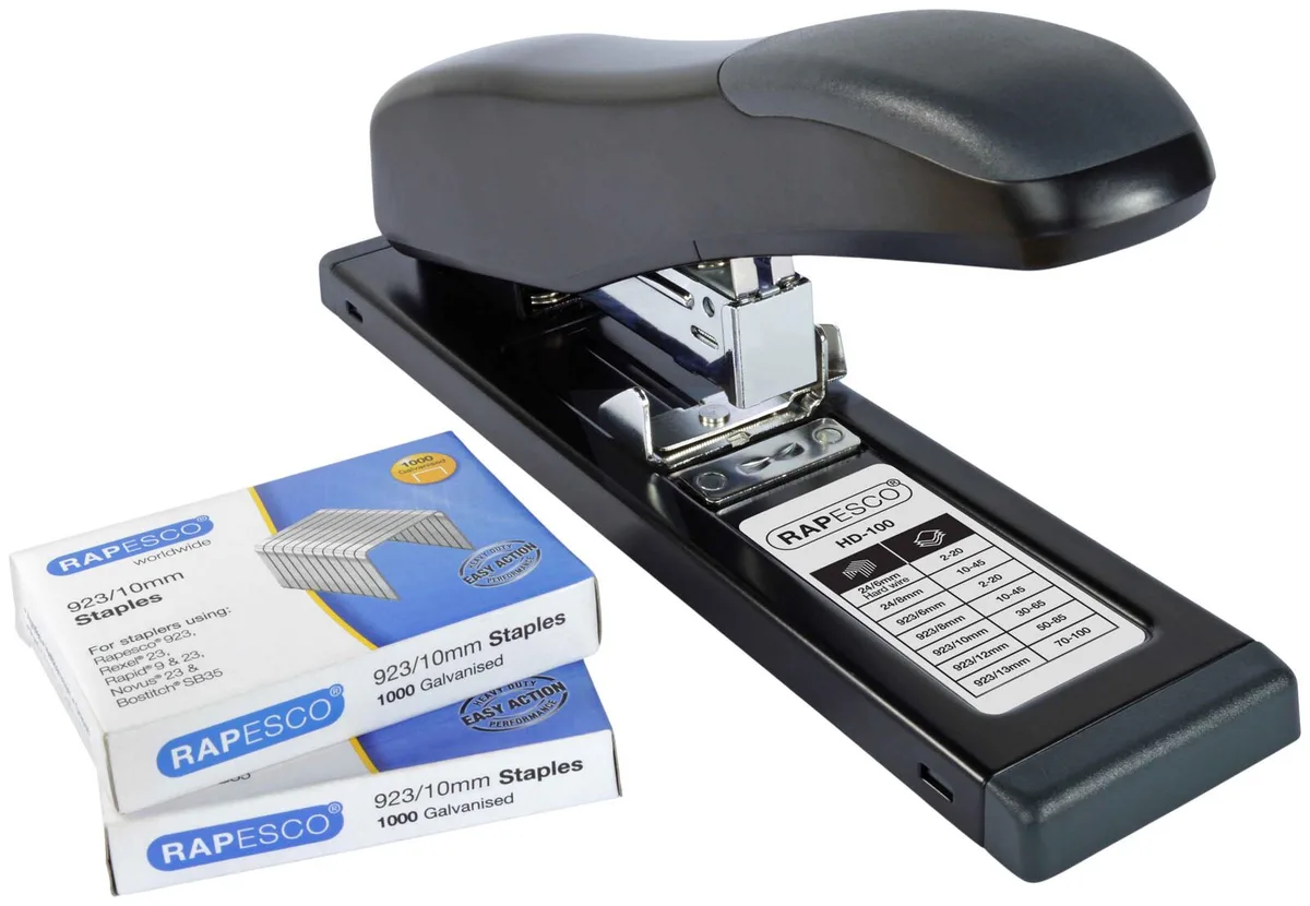 Heftgerät Germ-Savvy ECO HD-100 schwarz, 1 St. van Rapesco – productfoto