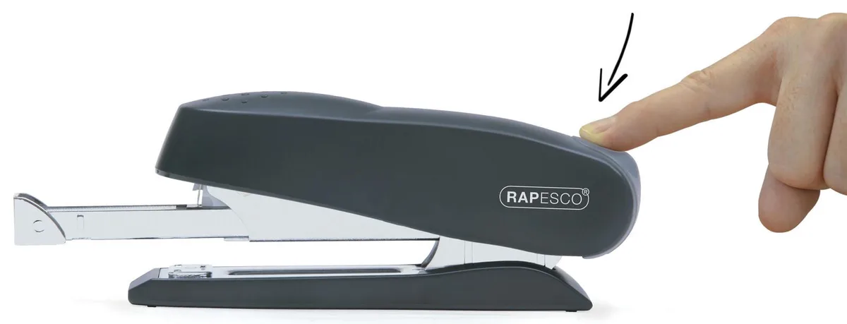 Heftgerät schwarz från Rapesco – produktbild