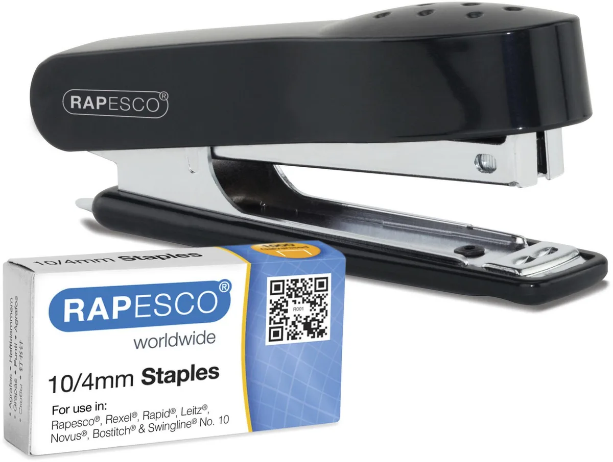 Heftgerät schwarz från Rapesco – produktbild