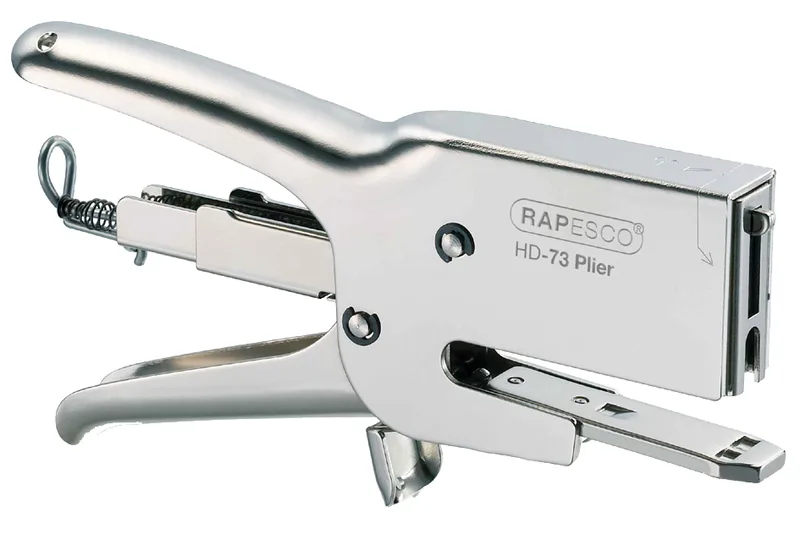 Heftzange HD-73, chrom von Rapesco – Produktfoto
