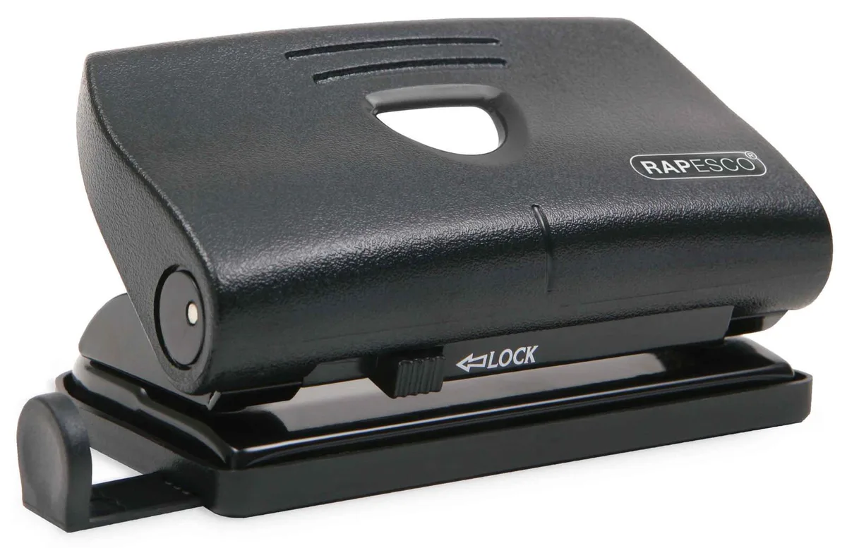 Locher 810-P schwarz fra Rapesco – produktbillede