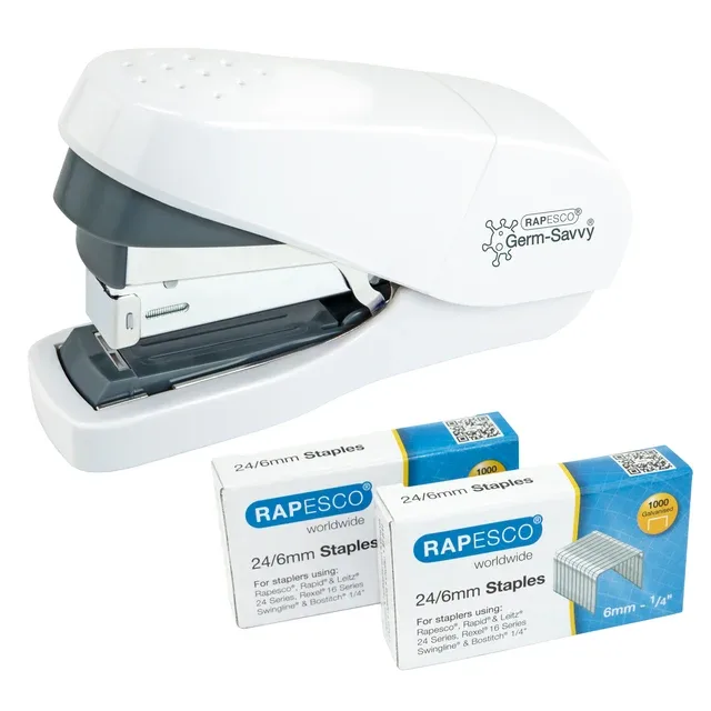 Nietmachine rapesco germ-savvy wit | 6 stuks by Rapesco – product photo