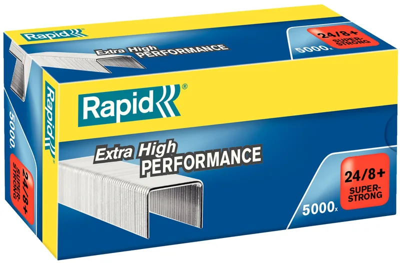 Heftklammern Super Strong 26/8+, galvanisiert von Rapid – Produktfoto