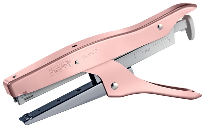 Heftzange Maxi SP, Heftleistung: 20 Blatt, roségold by Rapid – product photo