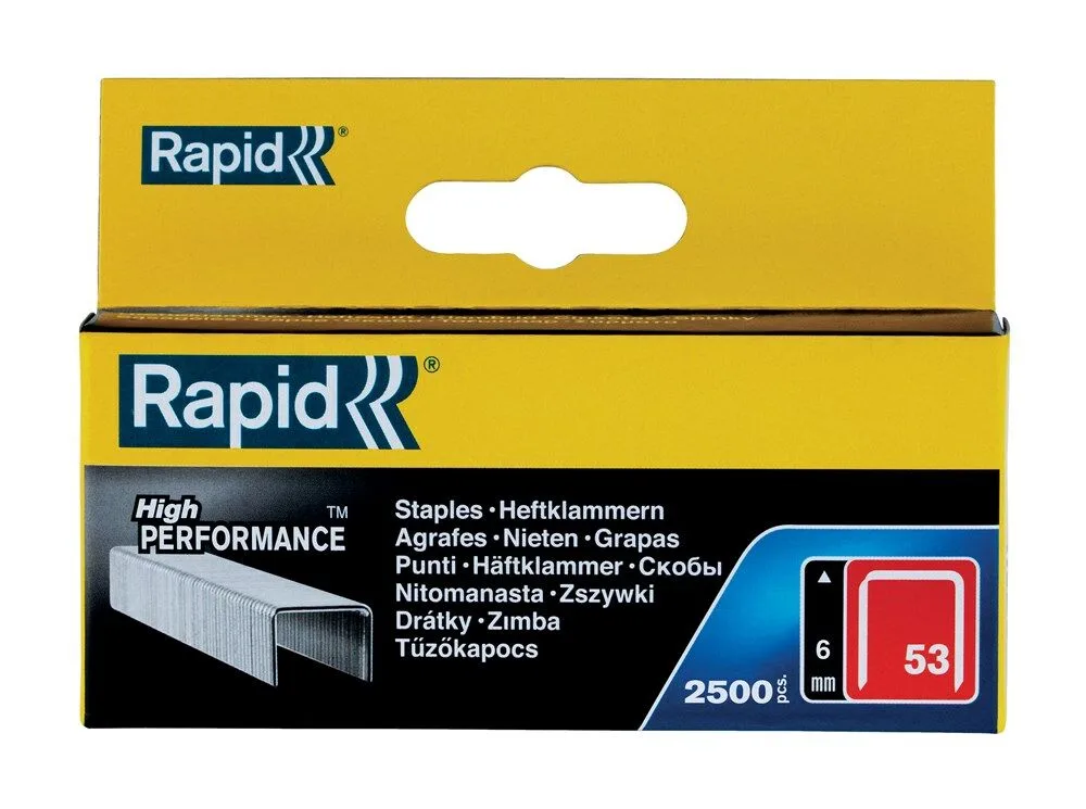 NIETEN 53- 6MM (2500) GALV. de Rapid – photo produit